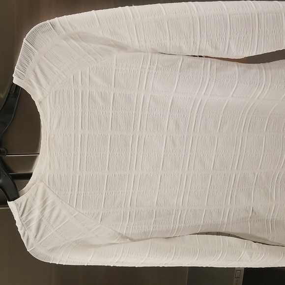 💕REFORMATION💕 Dee Dress ~ Long Sleeve Mini Ivory Medium M NWT - Picture 10 of 15